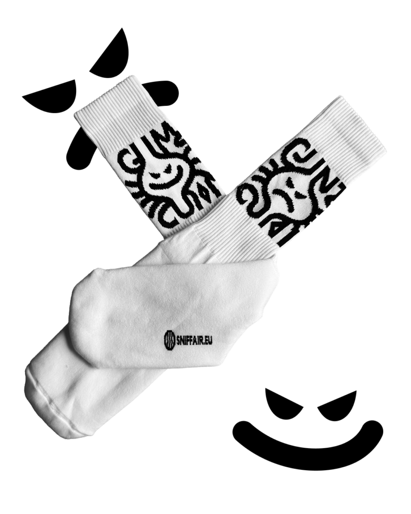 SniffAIR - CUM CUNT Socks SniffAIR CUM CUNT socks folded design