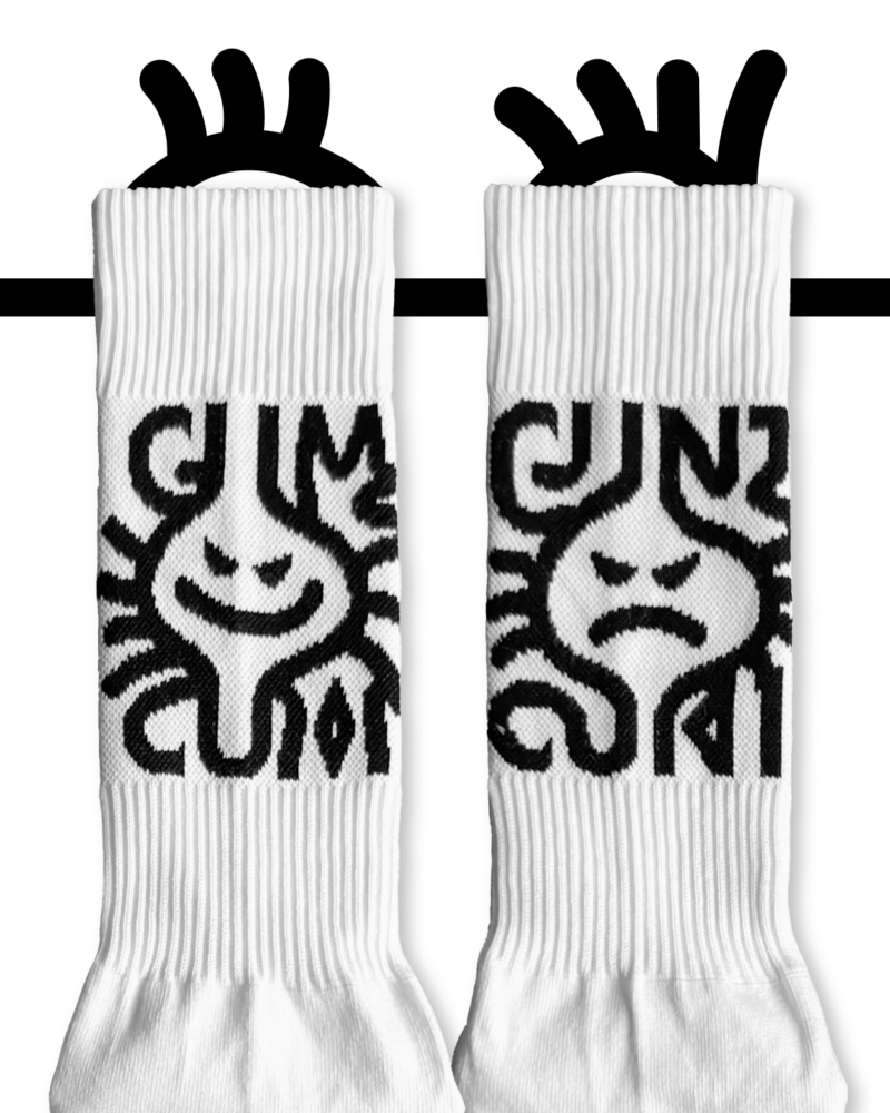 SniffAIR - CUM CUNT Socks SniffAIR CUM CUNT socks front ecommerce photo