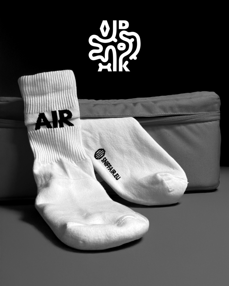 SniffAIR - SNIFF AIR Socks SniffAIR AIR socks flat layout